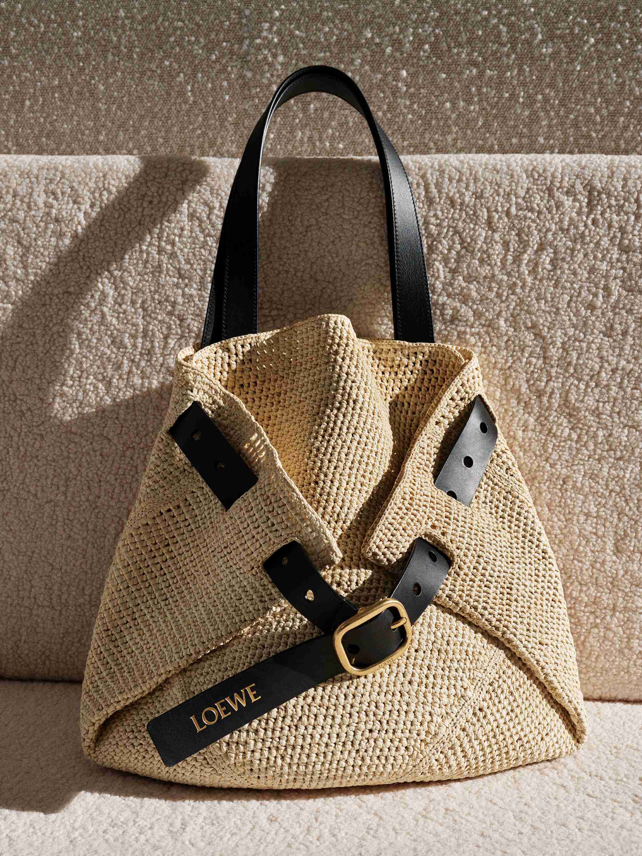セール】LOEWE かごバッグ B507X23X FOLD SHOPPER(505890872